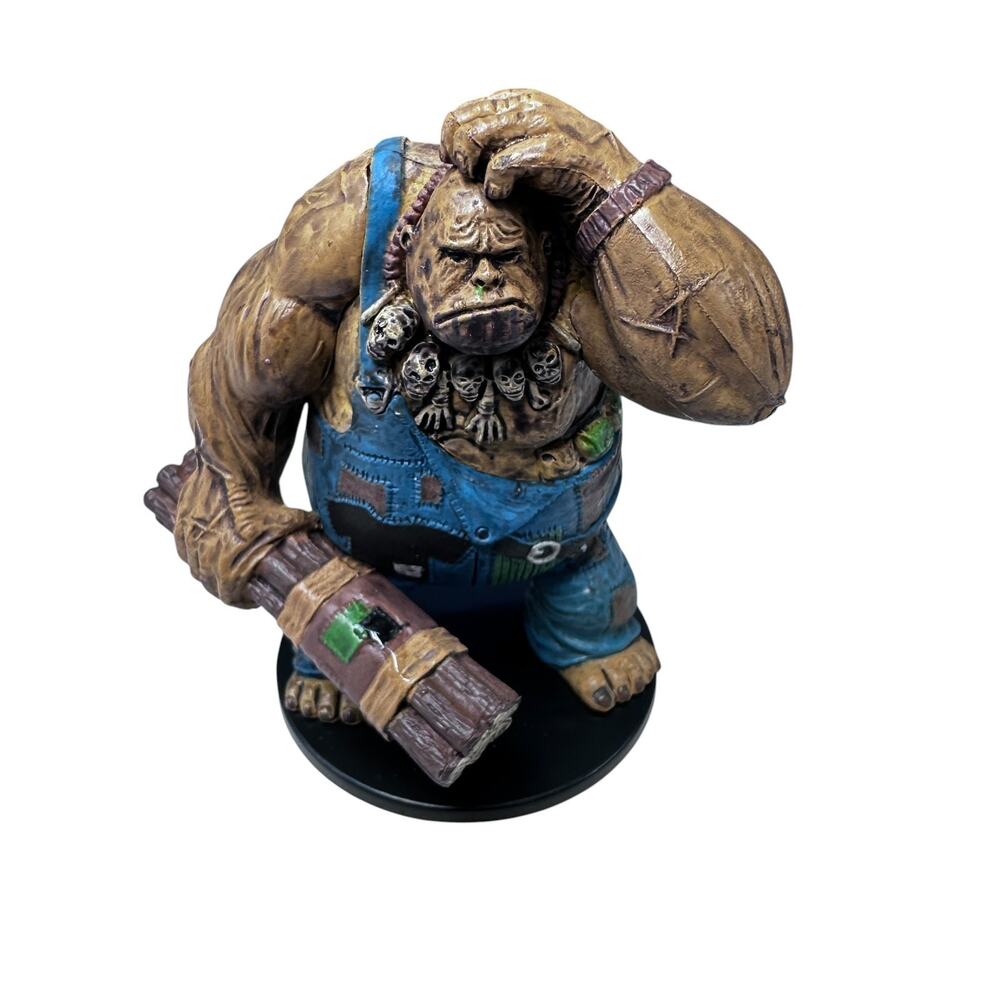 WizKids Dungeons & Dragons Hill Giant Chief Miniature Pathfinder #32 D&D TLC